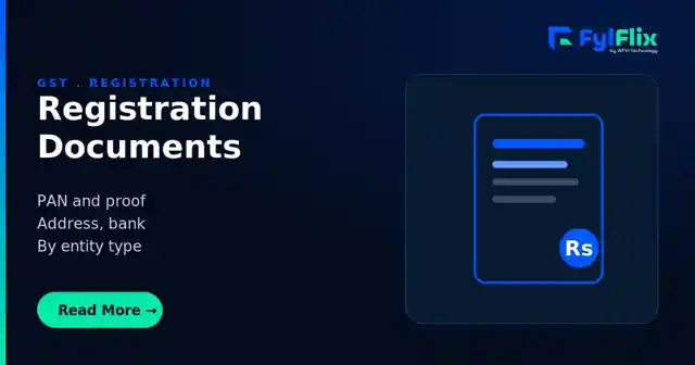 Documents Required for GST Registration in India