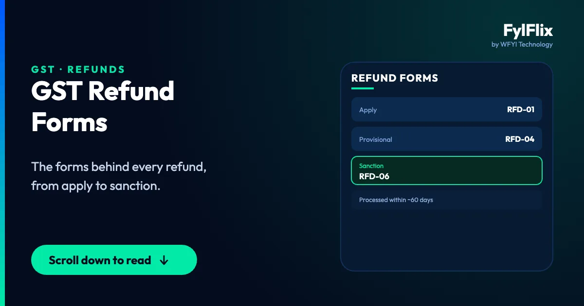 Essential Guide to GST Refund Forms