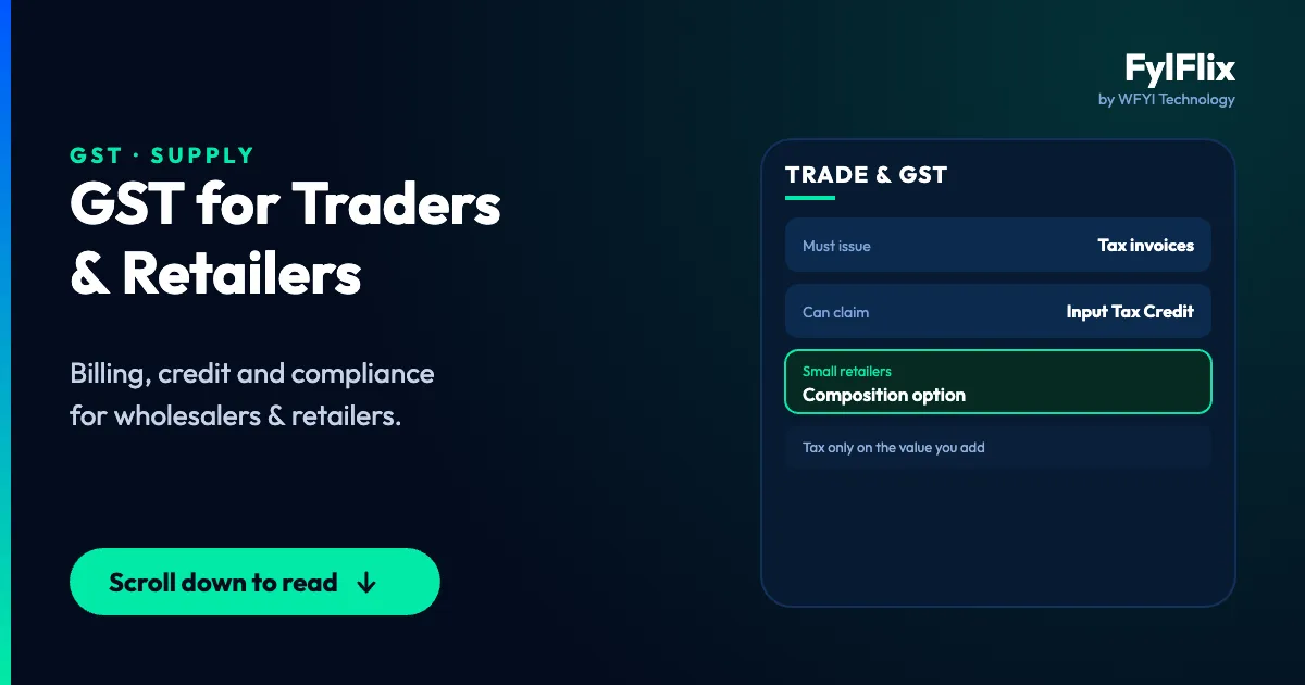 GST 2.0 Impact on Wholesalers & Retailers